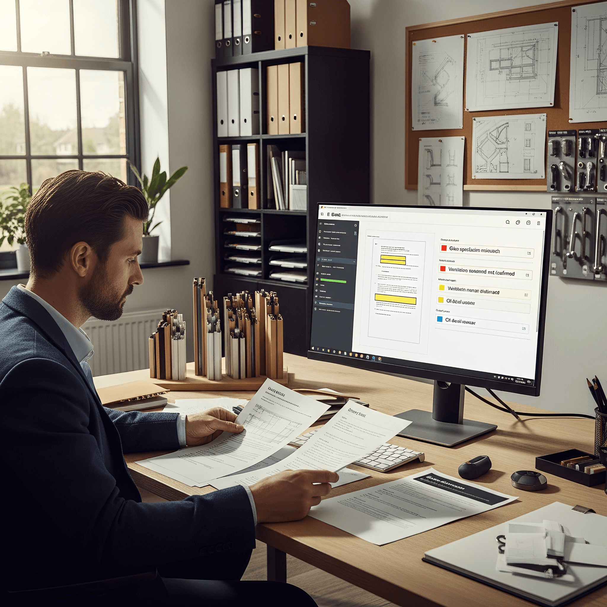 From General AI to Glazing Intelligence: Taking Document Checking a Step Further