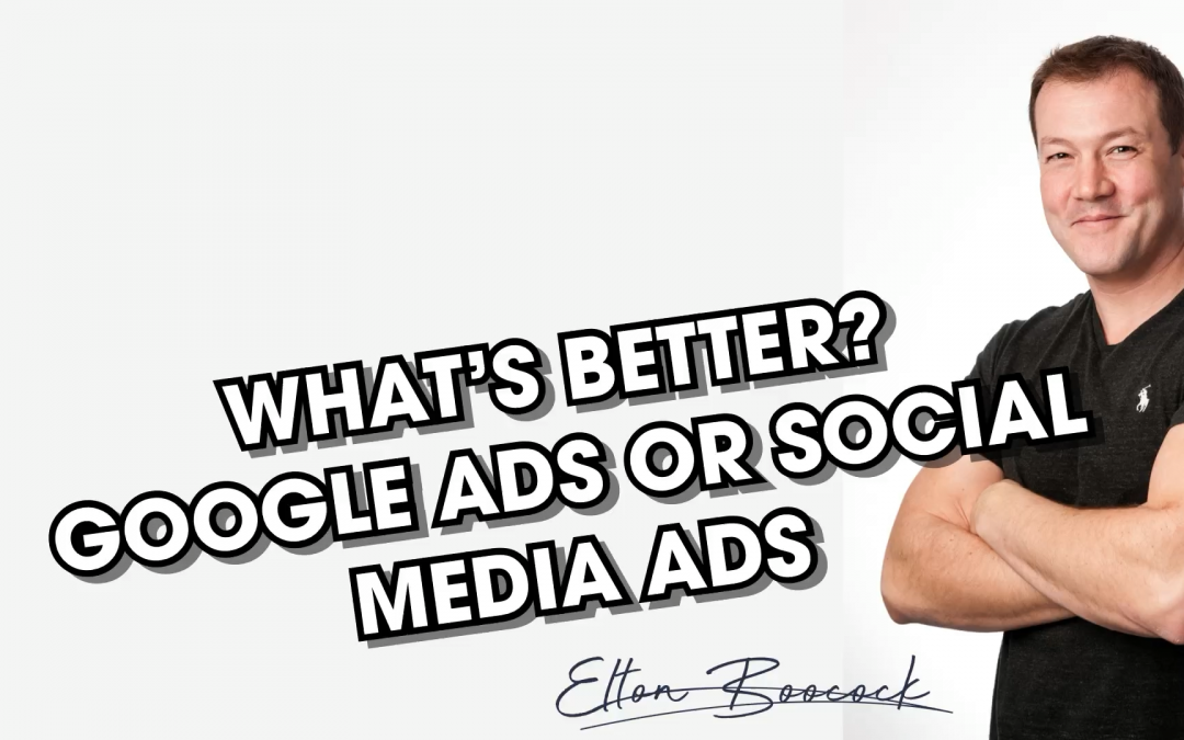 Are Google Ads better than social Ads